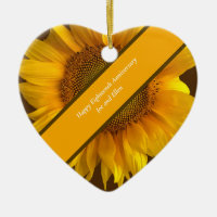 Eighteenth Wedding Anniversary Sunflower