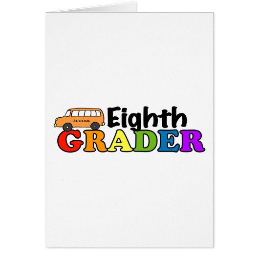 Eighth Grader Cards (Front)