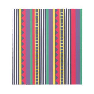 Eighties Colorful Stripes Pattern Eighties 