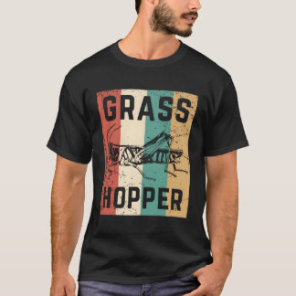 Eighties Grasshopper Retro Insect Bug T-Shirt