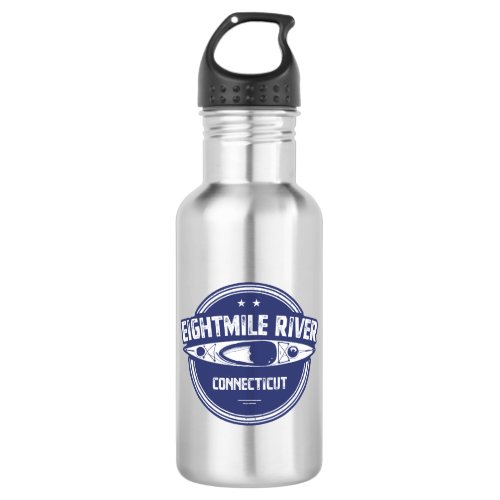 Eightmile River Connecticut Kayaking Stainless Steel Water Bottle
