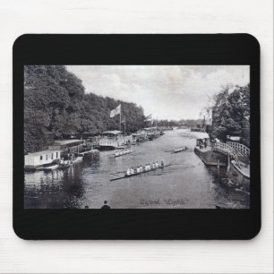 Eights Crew Rowing, Oxford England Vintage Mouse Pad