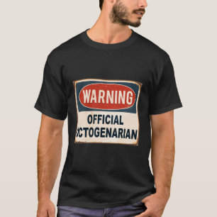 Eighty 8Oth Gifts Octogenarian Birthday Long Sleev T-Shirt