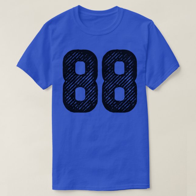 Eighty Eight 88 1 T-Shirt (Design Front)
