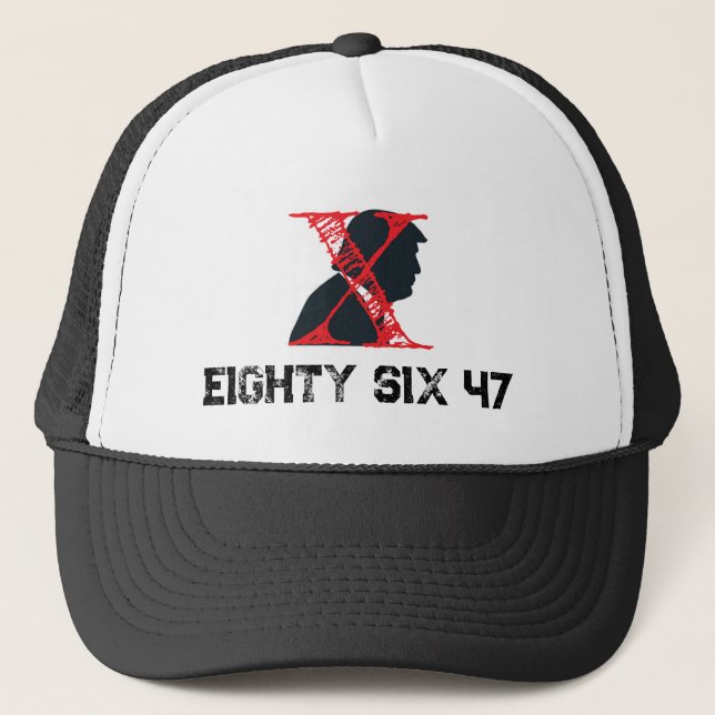 Eighty Six 47 Trucker Hat (Front)