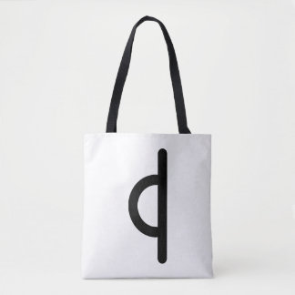 EIHWAZ Nordic rune (Yew, Endurance, Transformation Tote Bag