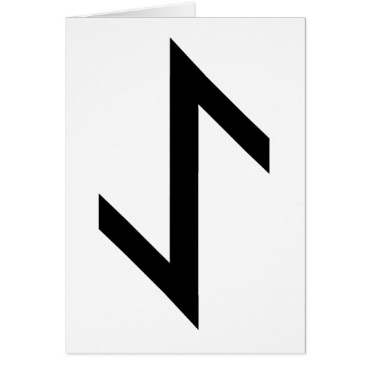 EIHWAZ RUNE CARDS (Front)