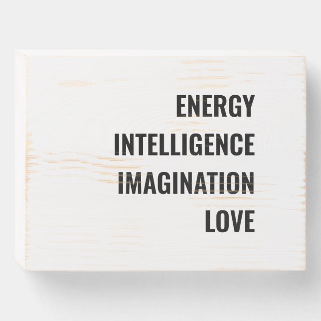 EIIL Wood Sign (Front Horizontal)