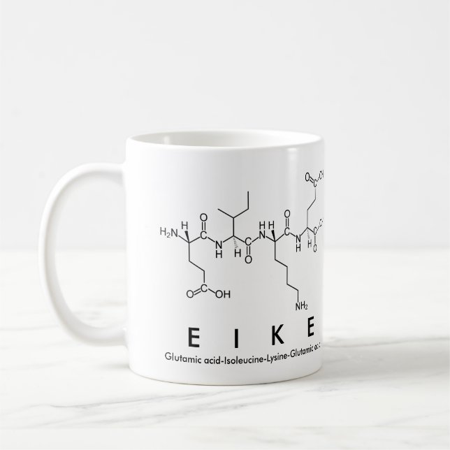 Eike peptide name mug (Left)