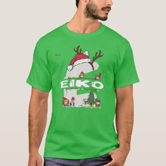 Eiko Christmasw Eiko Name for funny Xmas  T-Shirt