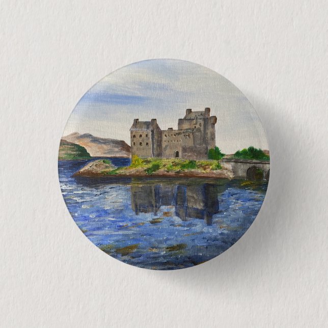 Eilean Donan Castle     Button (Front)