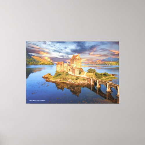 Eilean Donan Castle Canvas Print