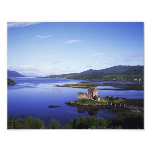 Eilean Donan Castle Dornie Highlands Photo Print