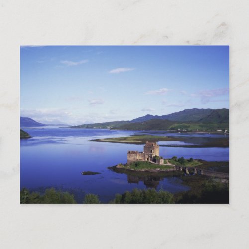 Eilean Donan Castle Dornie Highlands Postcard