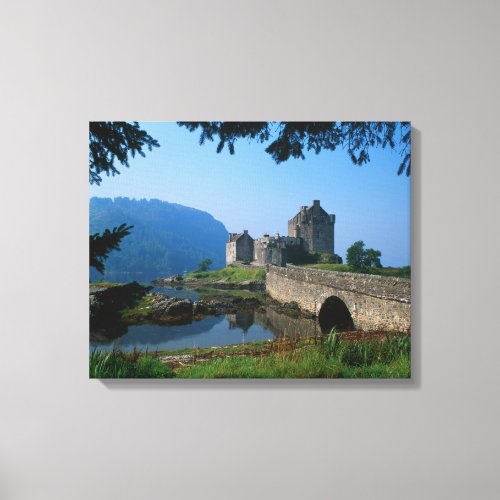 Eilean Donan Castle Highlands Scotland 2 Canvas Print