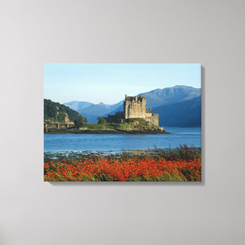 Eilean Donan Castle Highlands Scotland 3 Canvas Print