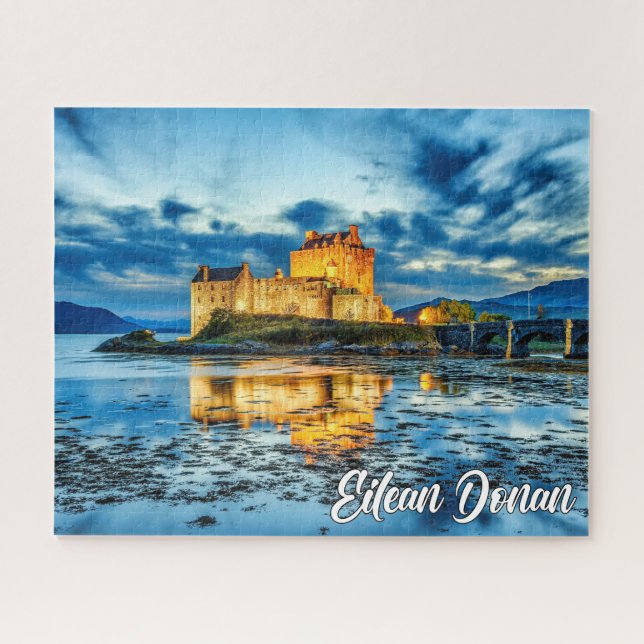 Eilean Donan Castle, Highlands, Scotland Jigsaw Puzzle (Horizontal)