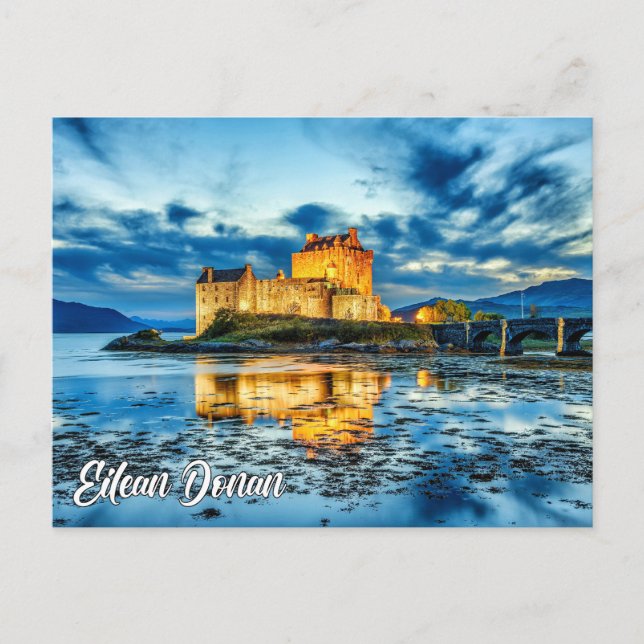 Eilean Donan Castle, Highlands, Scotland Postcard (Front)