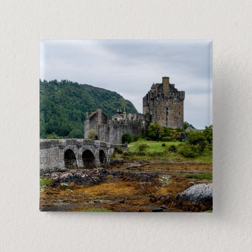 Eilean Donan Castle Loch Duich _ Scotland UK Button