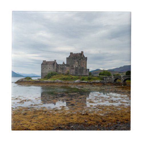 Eilean Donan Castle Loch Duich _ Scotland UK Ceramic Tile