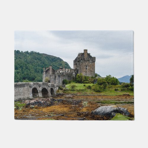 Eilean Donan Castle Loch Duich _ Scotland UK Doormat