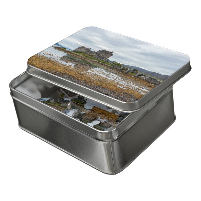 Eilean Donan Castle, Loch Duich - Scotland, UK Jigsaw Puzzle (Lid Open)