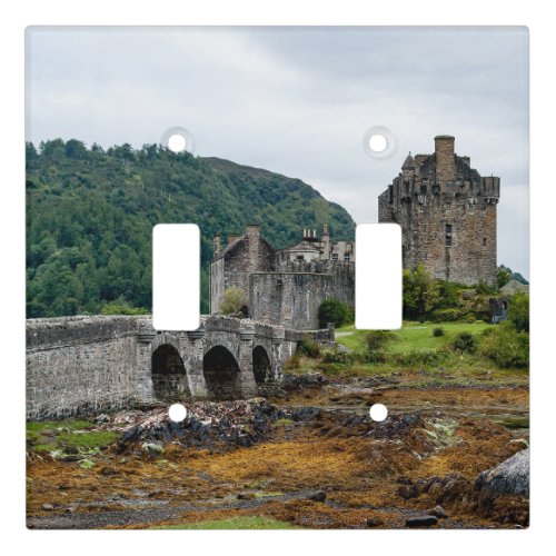 Eilean Donan Castle Loch Duich _ Scotland UK Light Switch Cover