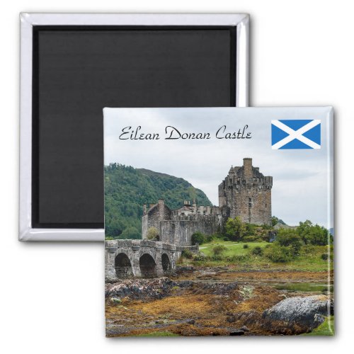 Eilean Donan Castle Loch Duich _ Scotland UK Magnet