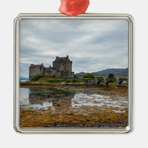 Eilean Donan Castle Loch Duich _ Scotland UK Metal Ornament