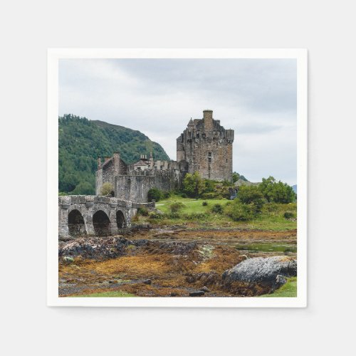 Eilean Donan Castle Loch Duich _ Scotland UK Napkins
