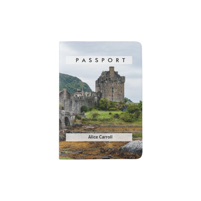 Eilean Donan Castle, Loch Duich - Scotland, UK Passport Holder (Front)