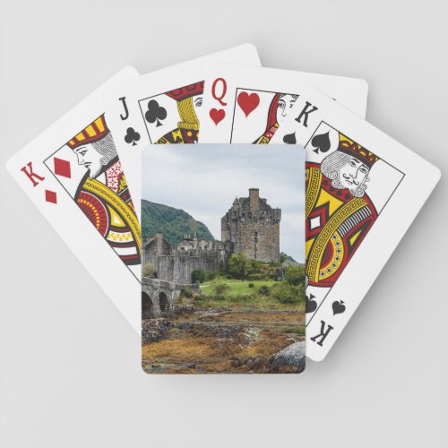 Eilean Donan Castle Loch Duich _ Scotland UK Poker Cards