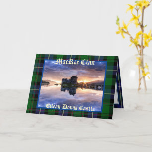 Eilean Donan Castle - MacRae Clan Greeting Card