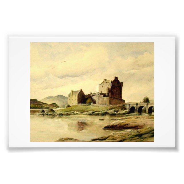 Eilean Donan Castle. Photo Print (Front)