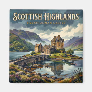 Eilean Donan Castle Scotland Magnet