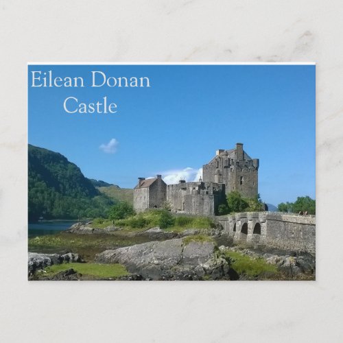 Eilean Donan Castle Scotland Postcard