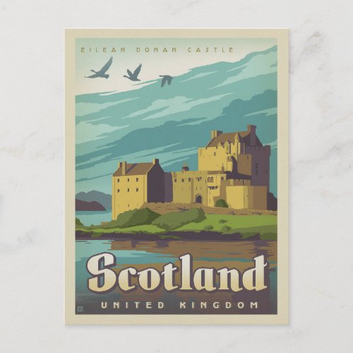 Eilean Donan Castle _ Scotland Postcard