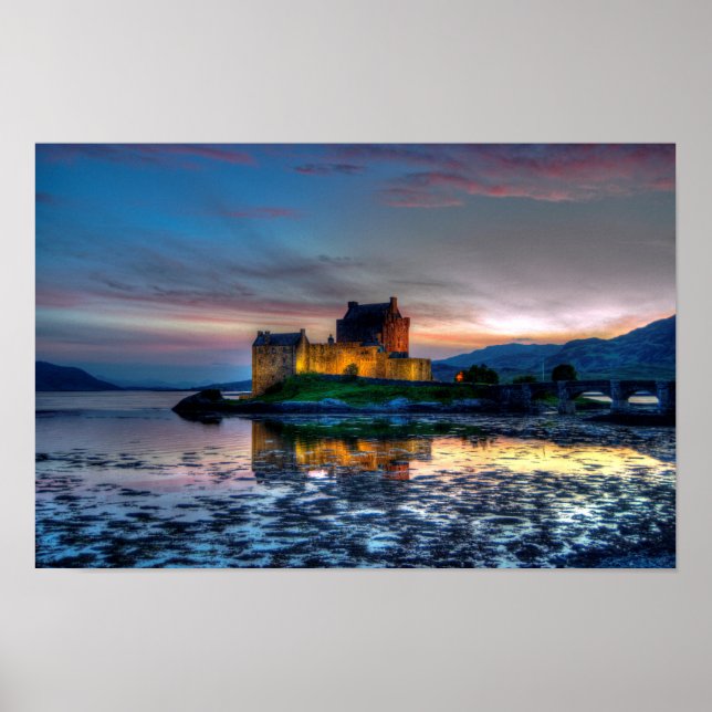 Eilean Donan Castle, Scotland Poster (Front)