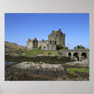 Eilean Donan Castle, Scotland. The famous Eilean 2 Poster