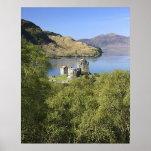 Eilean Donan Castle, Scotland. The famous Eilean Poster