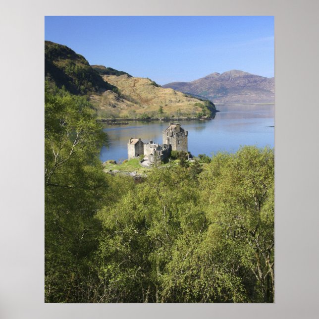 Eilean Donan Castle, Scotland. The famous Eilean Poster (Front)