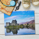 Eilean Donan Castle scottish iconic attractions Jigsaw Puzzle<br><div class="desc">Get lost in the mystic allure of this Scotland's Eilean Donan Castle puzzle! Dive into the Highlands vibe with this original photograph of one of the most iconic castles in the Scottish Highlands, reflecting in the waters of Loch Duich. Immerse yourself in iconic Scottish charm, one piece at a time....</div>