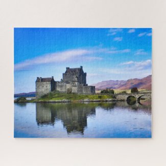 Eilean Donan Castle scottish iconic attractions Jigsaw Puzzle