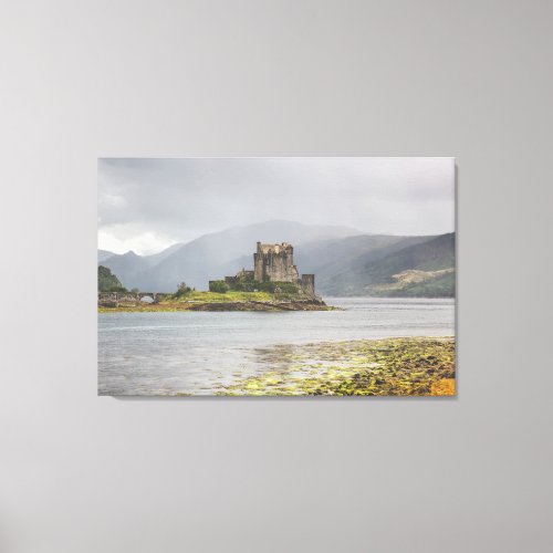 Eileen Donan Castle 36 25 Thick Wrapped Canvas Print