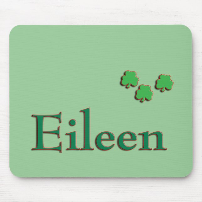 Eileen Irish Name Mouse Pad (Front)
