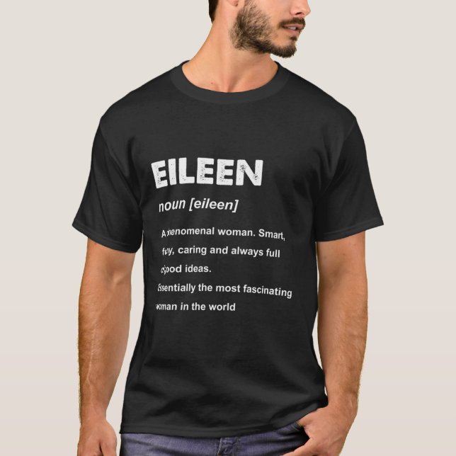 Eileen Name Gift T-Shirt (Front)
