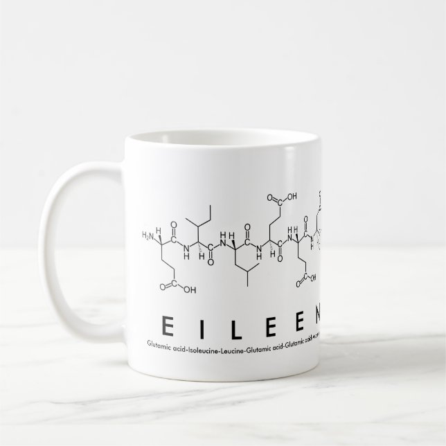 Eileen peptide name mug (Left)