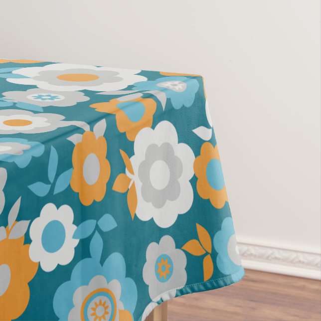 Eilin's Spring Flowers Tablecloth (In Situ)