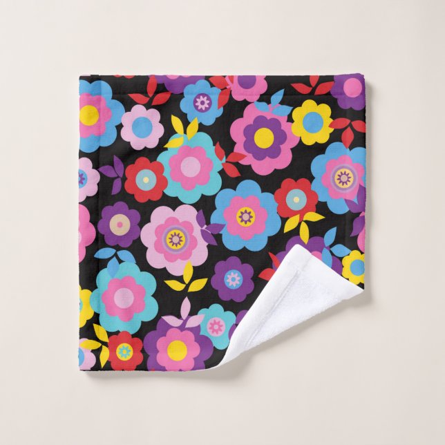 Eilin's Spring Flowers Wash Cloth (Wash Cloth)