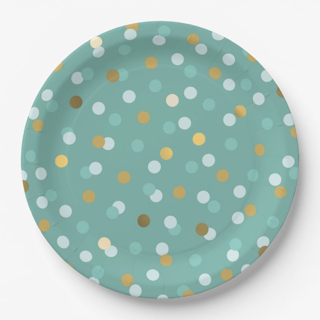 Eilin's Trendy Pattern 3 Paper Plates (Front)